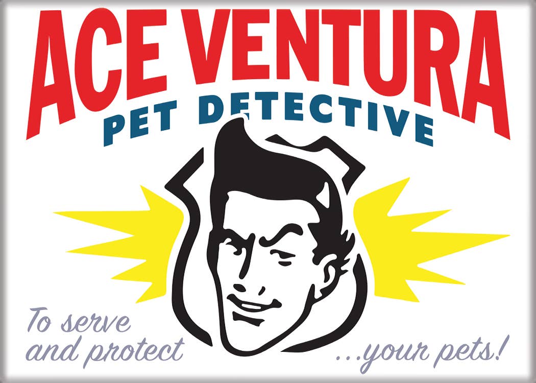 MAGNETS - Ace Ventura Business Card Magnet