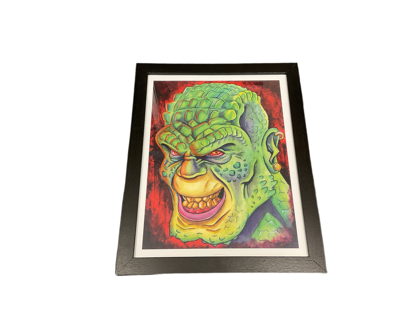 FRAMED PRINTS - Killer Croc "DC Comics" Framed Print