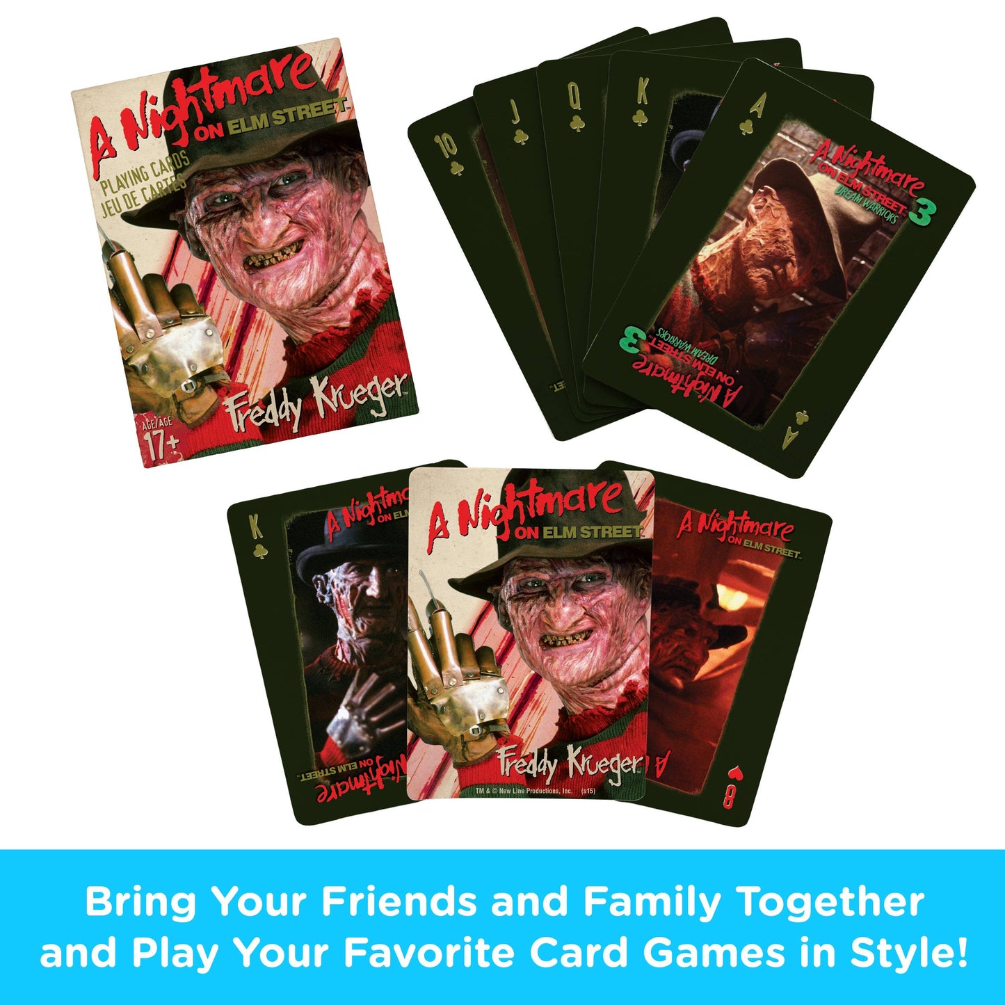PLAYING CARDS -A Nightmare on Elm Street Playing Cards