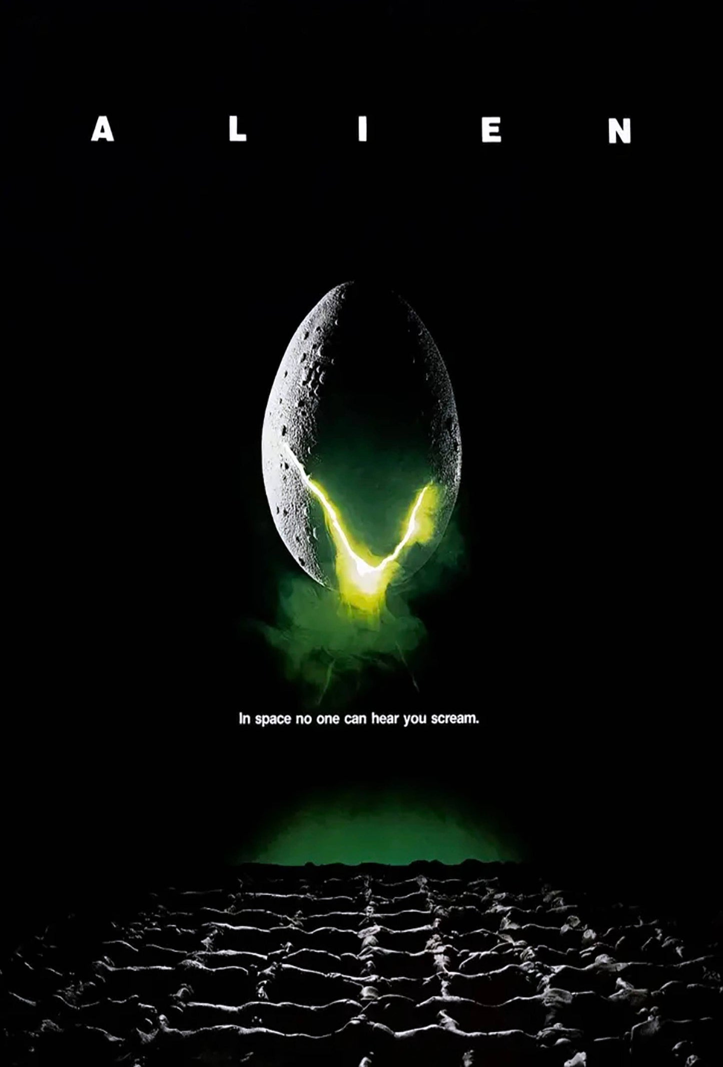 Alien Metal Sign A5