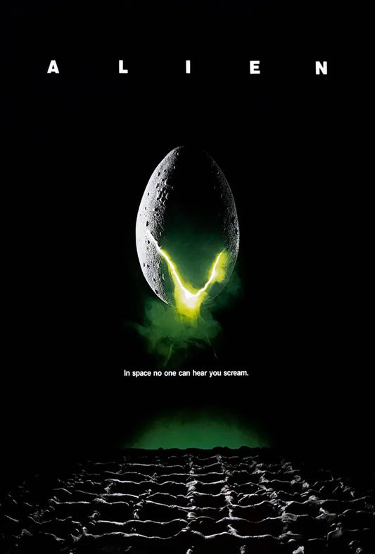 Alien Metal Sign A5
