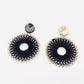 EARRINGS - Wove Rhinestone Pendant Earrings