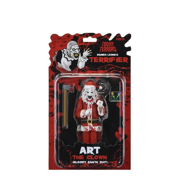 Terrifier 3 - Toony Terrors Santa Suit Art the Clown (Bloody Version)
