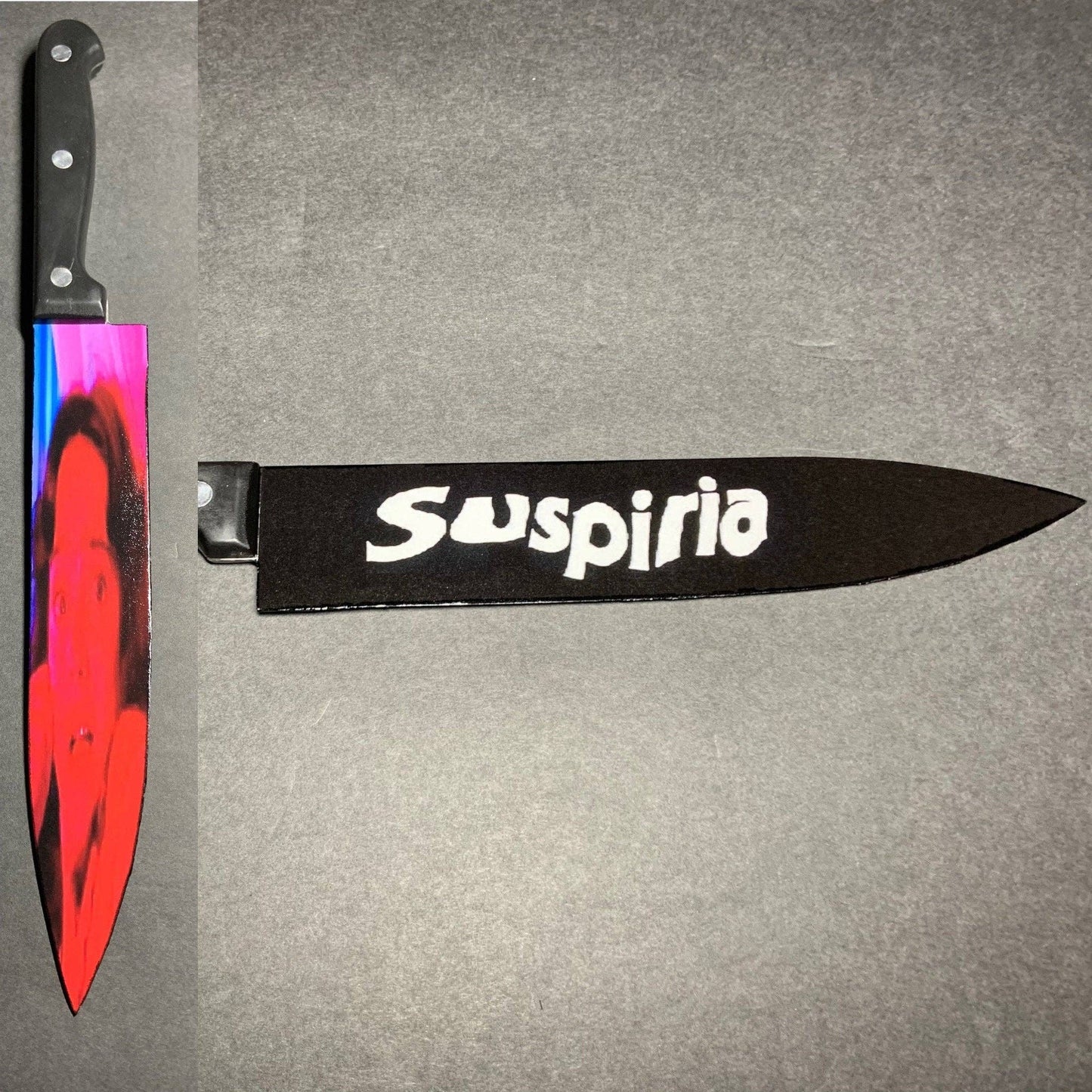 KNIFE - Suspiria Dario Argento 1977 Kitchen Knife With Sublimated Stand
