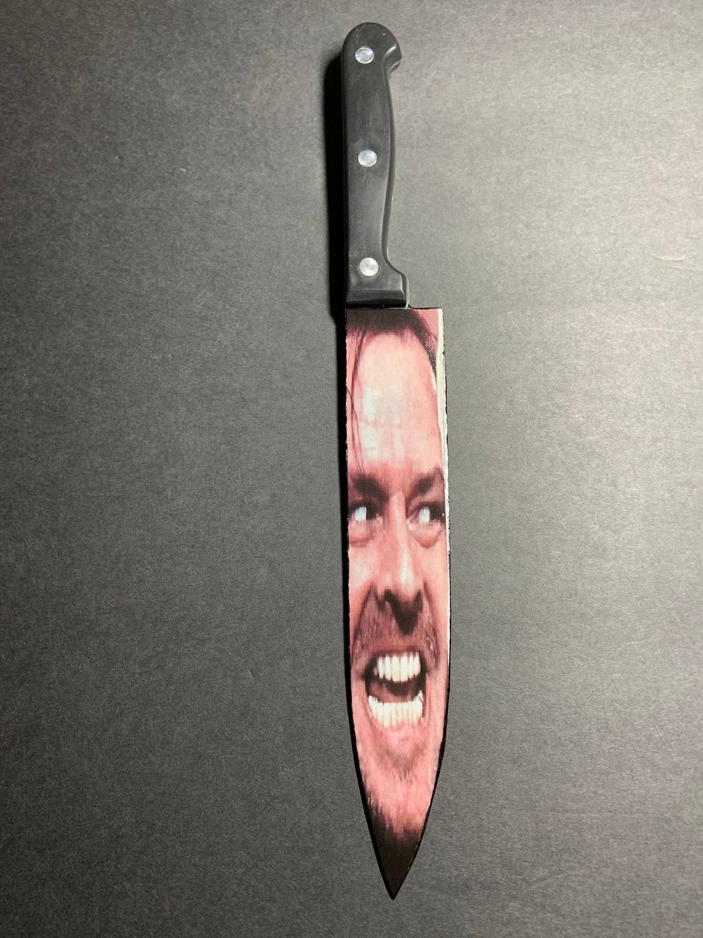 KNIFE - The Shining Stanley Kubrick Kitchen Knife With Sublimated Stand
