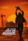 Texas Chainsaw Metal Sign Sunset A5