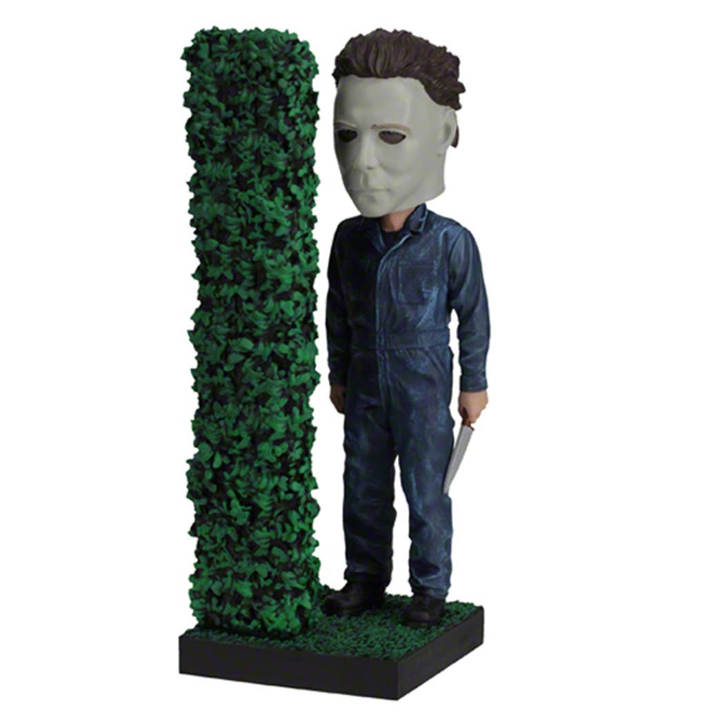 BOBBLES - Royal Bobbles Halloween Michael Myers Hedge Bobblehead