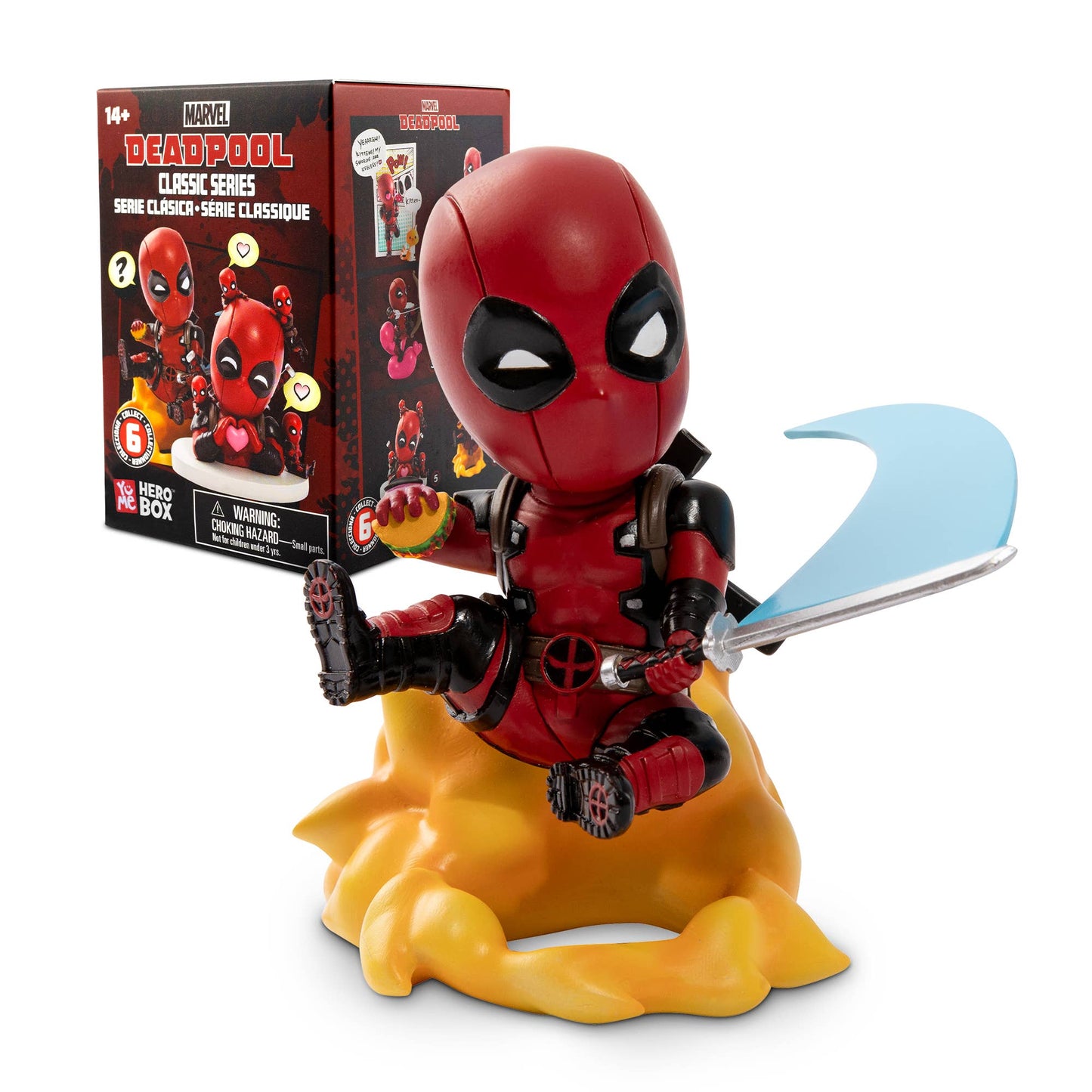 BLIND BOX - Marvel Deadpool Classic Series Hero Box - Blind Box CDU