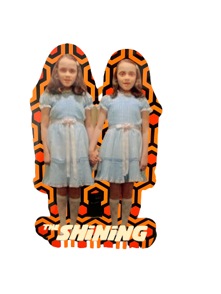 The Shining Twins Desktop Cut Out
