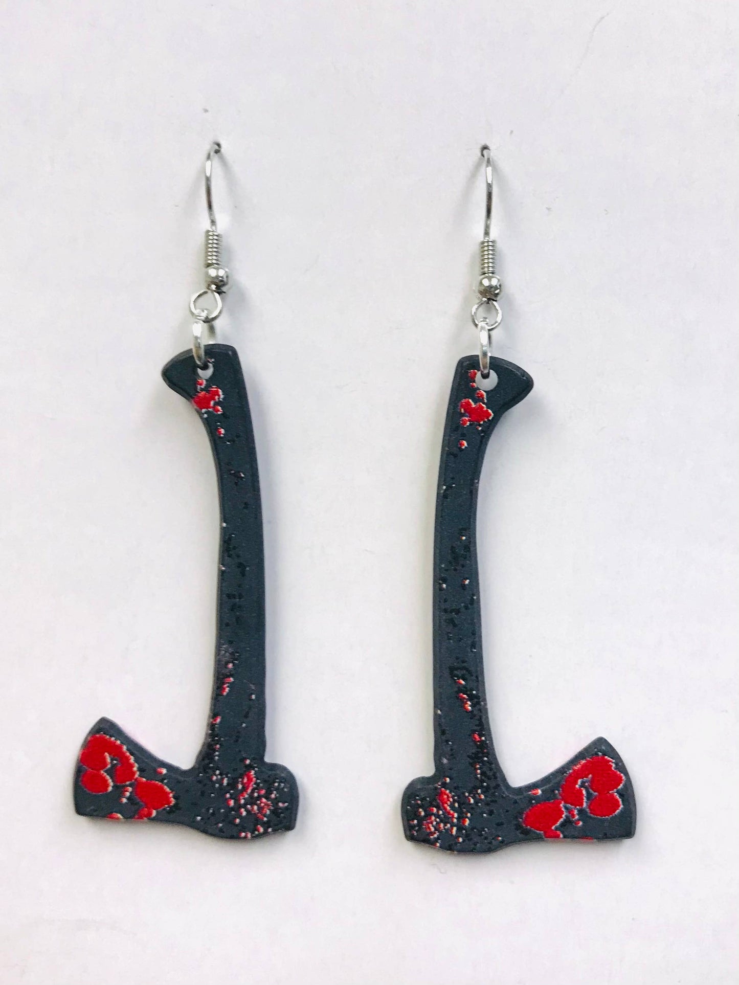 EARRINGS - Bloody Axe Earrings