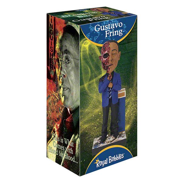 BOBBLES - Royal Bobbles Breaking Bad Gus Fring Face-Off Bobblehead