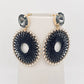 EARRINGS - Wove Rhinestone Pendant Earrings