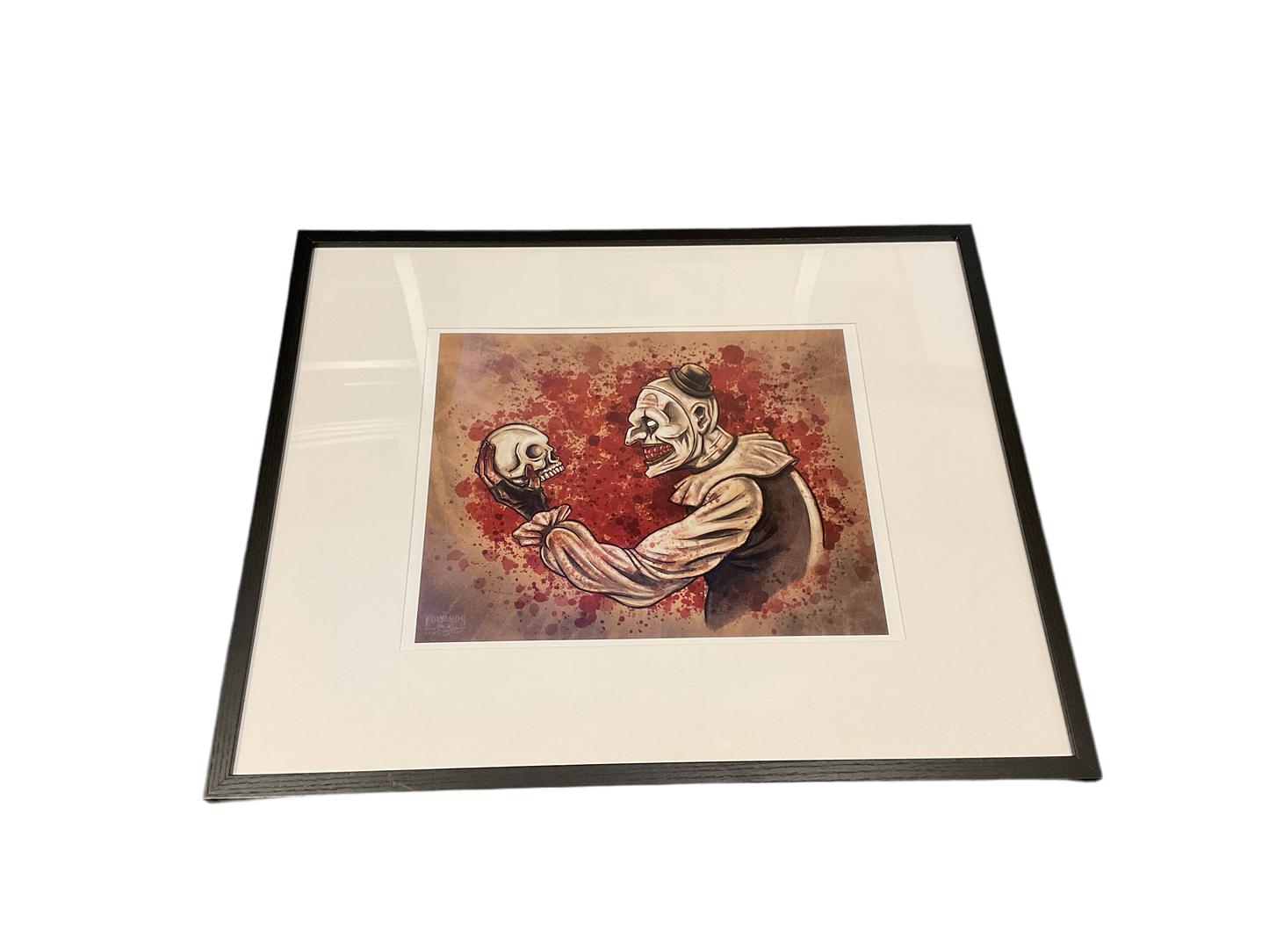 FRAMED PRINTS - Art The Clown "The Terrifier" Medium Framed Print