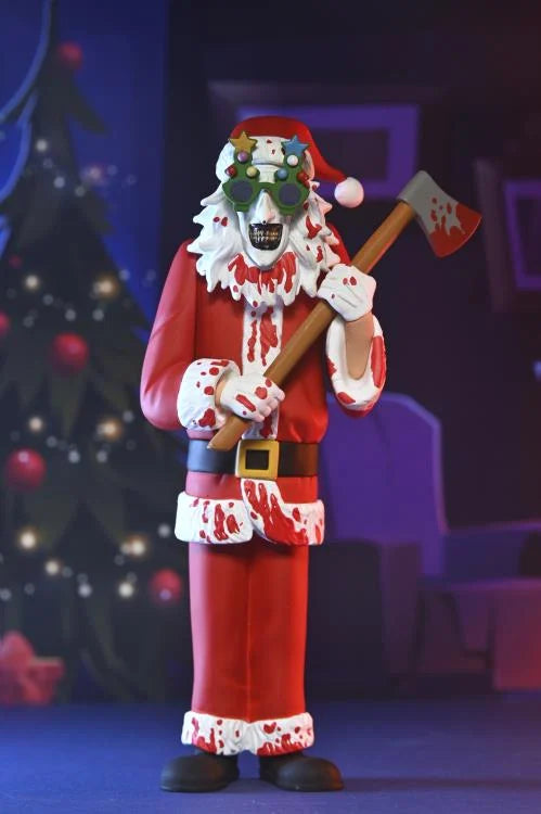 Terrifier 3 - Toony Terrors Santa Suit Art the Clown (Bloody Version)