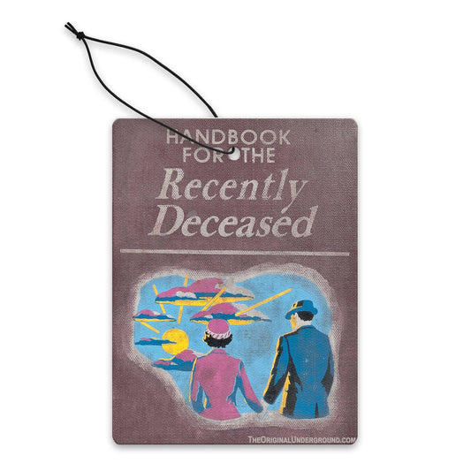 Handbook for the Recently Deceased "Beetlejuice" Air Freshener