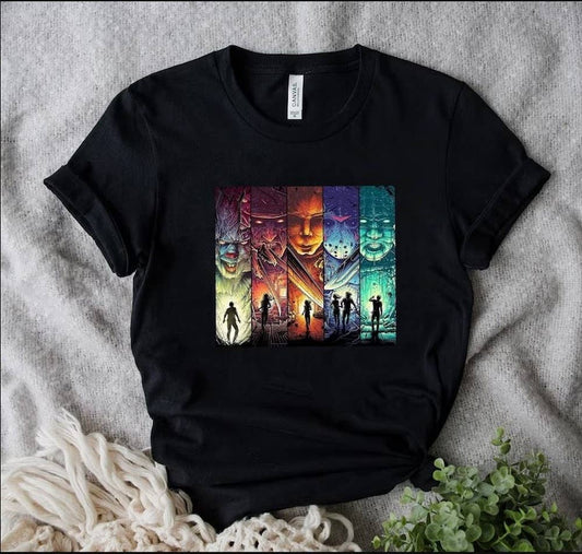 TSHIRTS - Horror Movie Icons