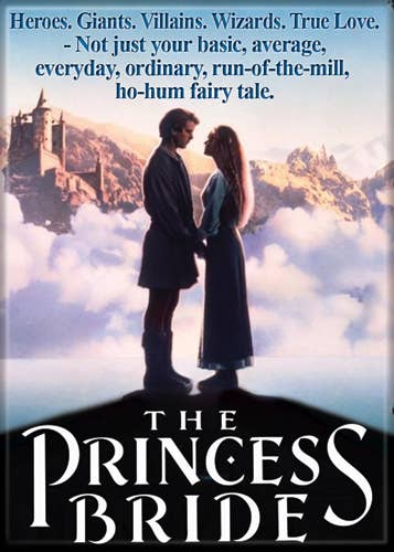 MAGNETS - Princess Bride Movie Poster Magnet