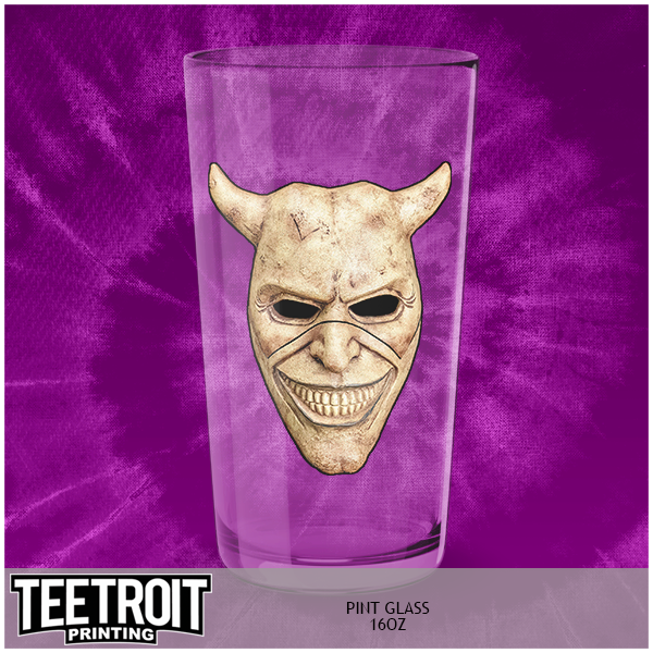 Horror Pint Glass