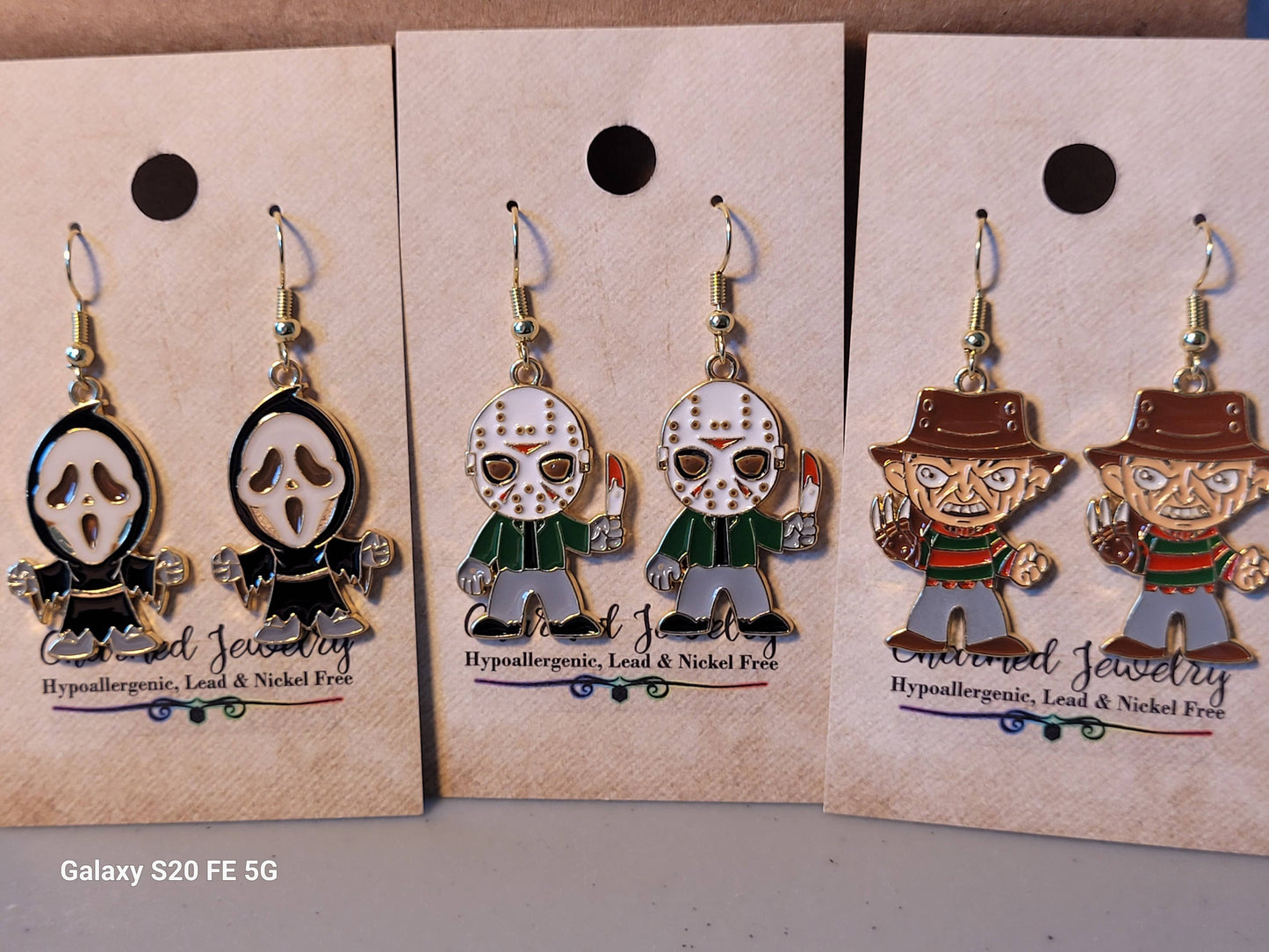 EARRINGS - Horror Movie Character Earrings