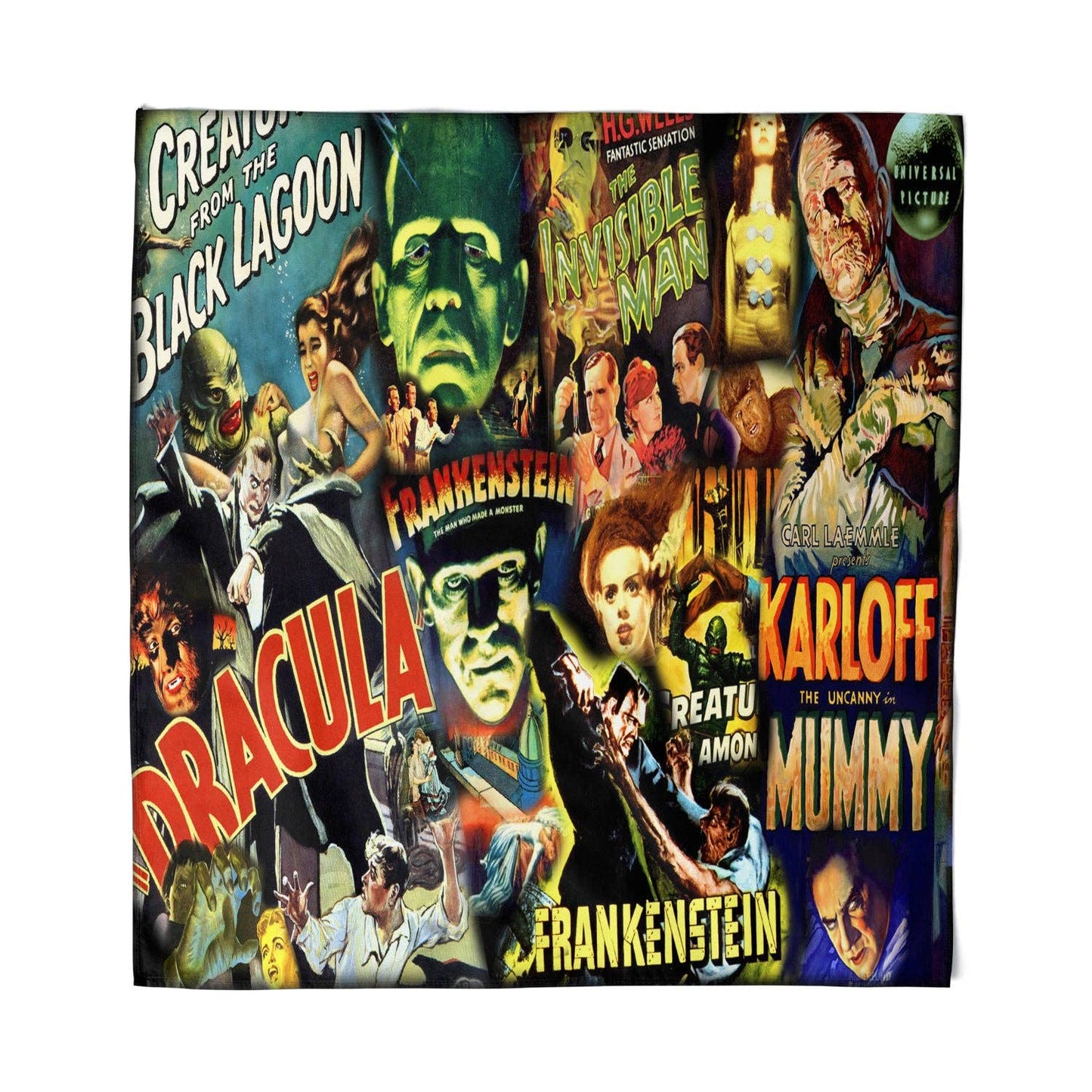 BANDANA - Universal Monsters Film Covers Bandana