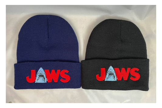 "Jaws" v2.0 Embroidered Design Beanie Hat