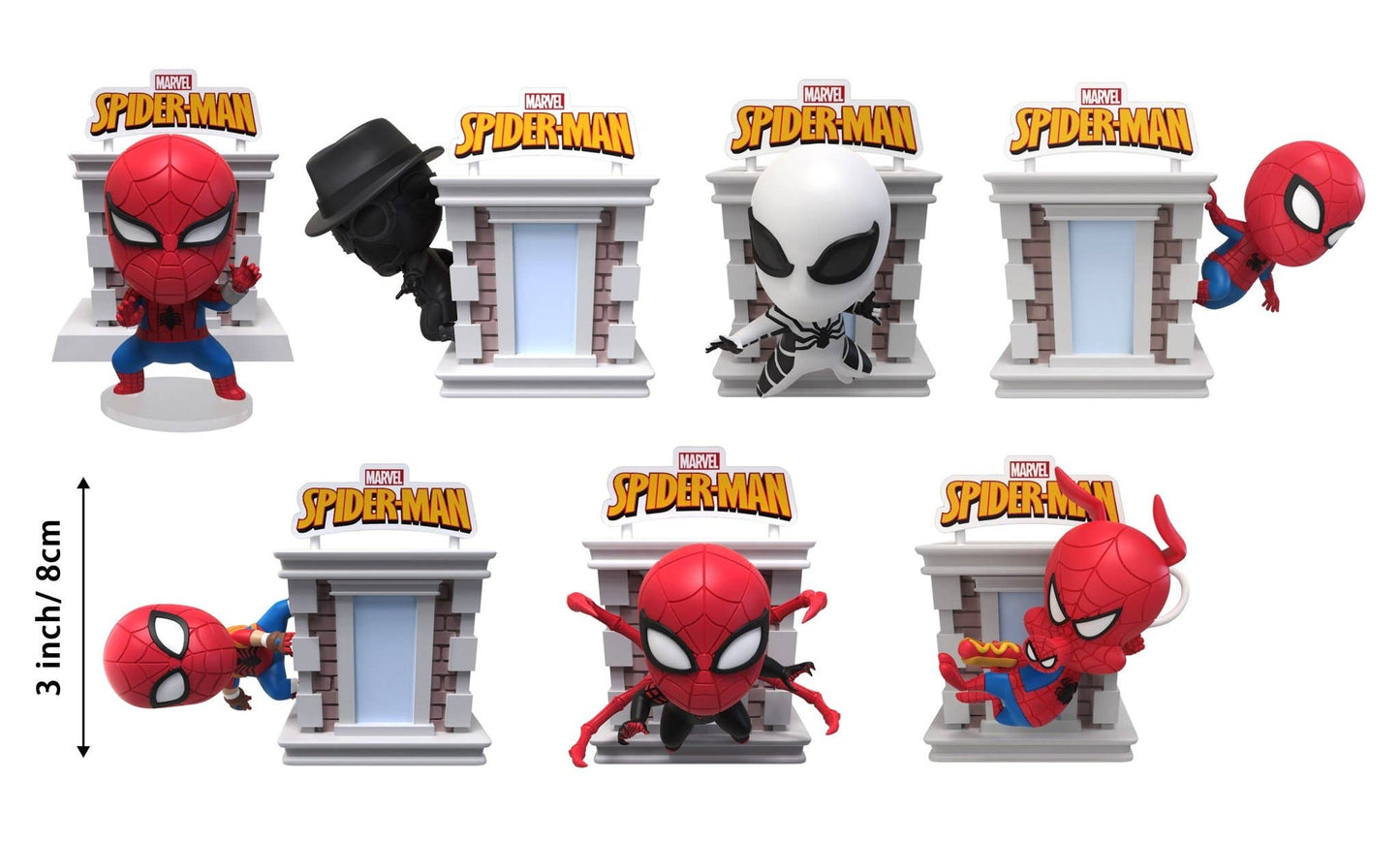 BLIND BOX - Marvel Spider-Man Tower Series Hero Box - Blind Box CDU