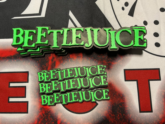 BEETLEJUICE LOGO SIGN LG