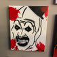 PAINTED CANVAS BY SLASHED AND THRASHED