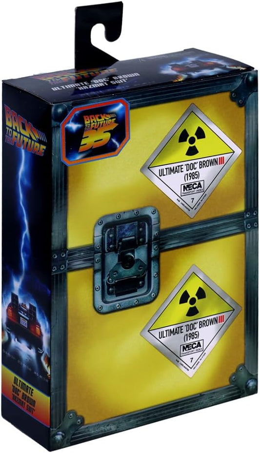 NECA Back to the Future - Ultimate Doc Brown 1985 7" Tall Action Figure