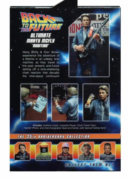 NECA Back to the Future Ultimate Marty McFly (1985 Audition ver.) Action Figure