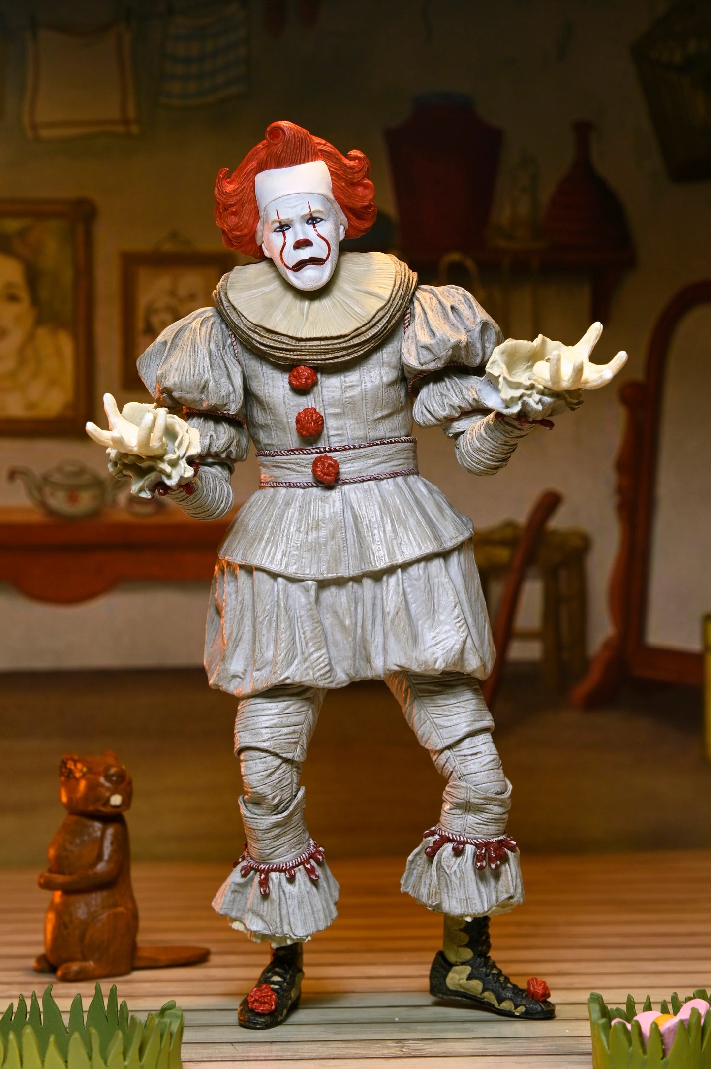 IT: Welcome to Derry - Ultimate Bob Gray as Pennywise 7" Scale Action Figure (PRE-ORDER)