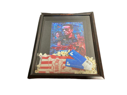 SHADOWBOX -  The Terminator "Popcorn Movie" Box