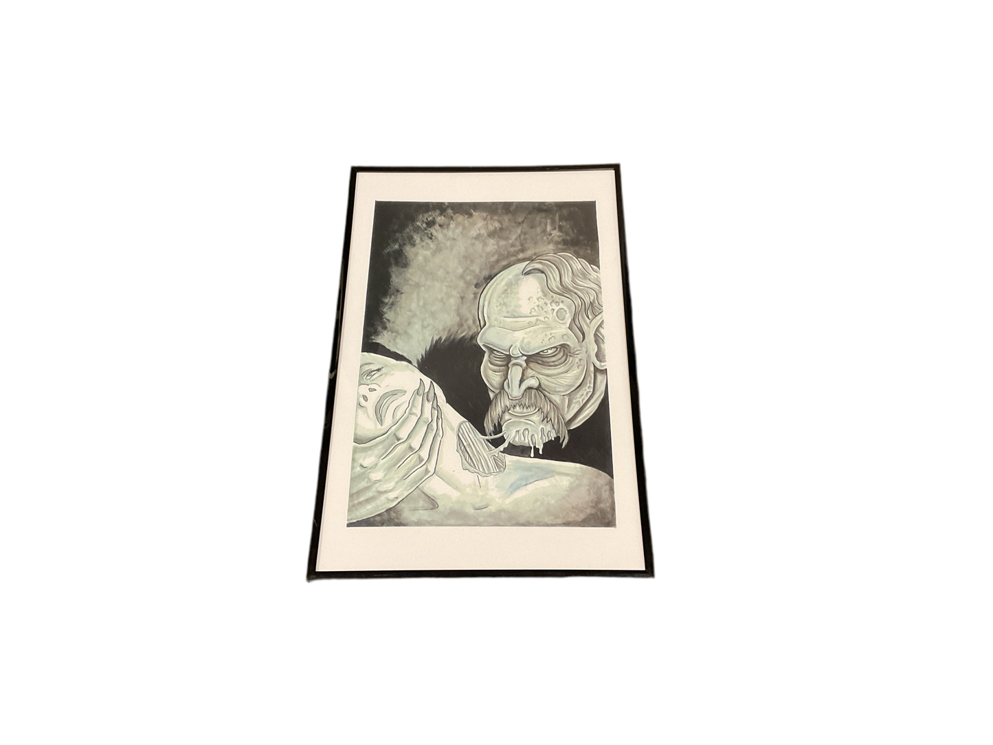 FRAMED PRINTS - Nosferatu Framed Print - Black & White