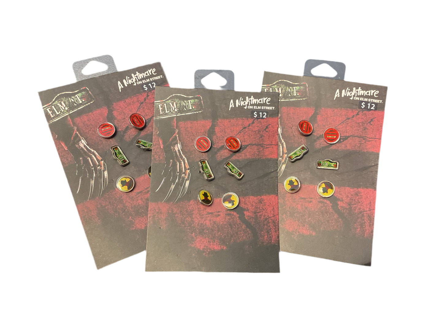 EARRINGS - Nightmare On Elm Street Stud Earrings (3 Pack)