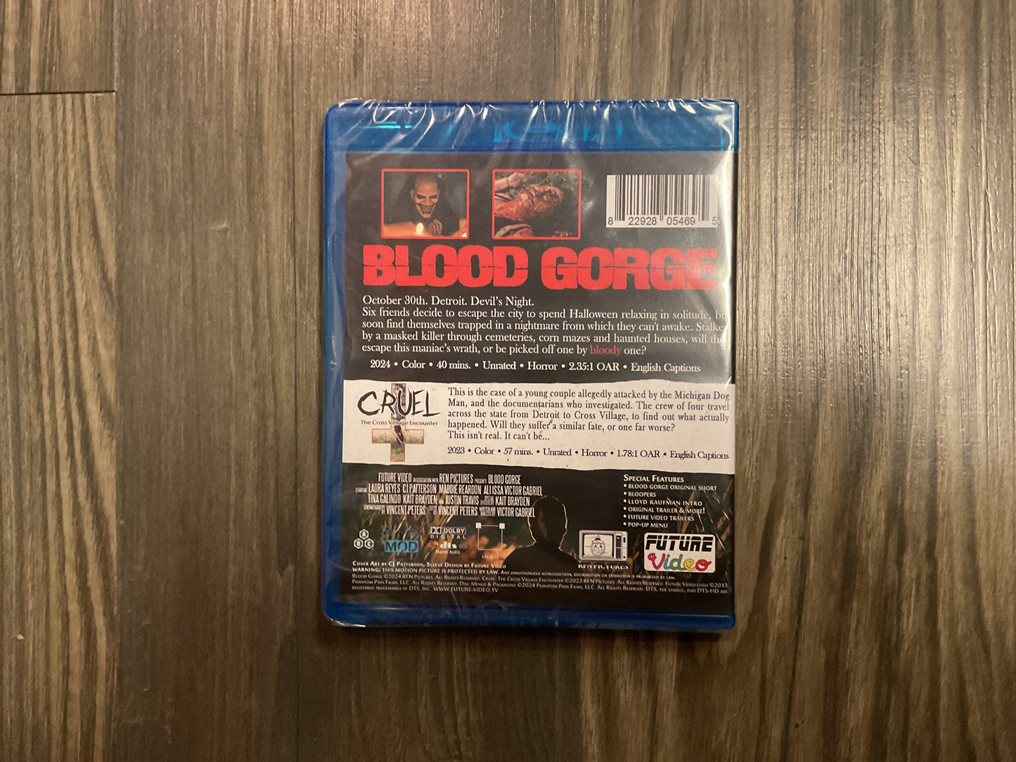 BLU RAY - BLOOD GORGE/CRUEL