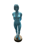 3D Print STATUE -  HALO 4 Cortana Blue 3D Printed Statue