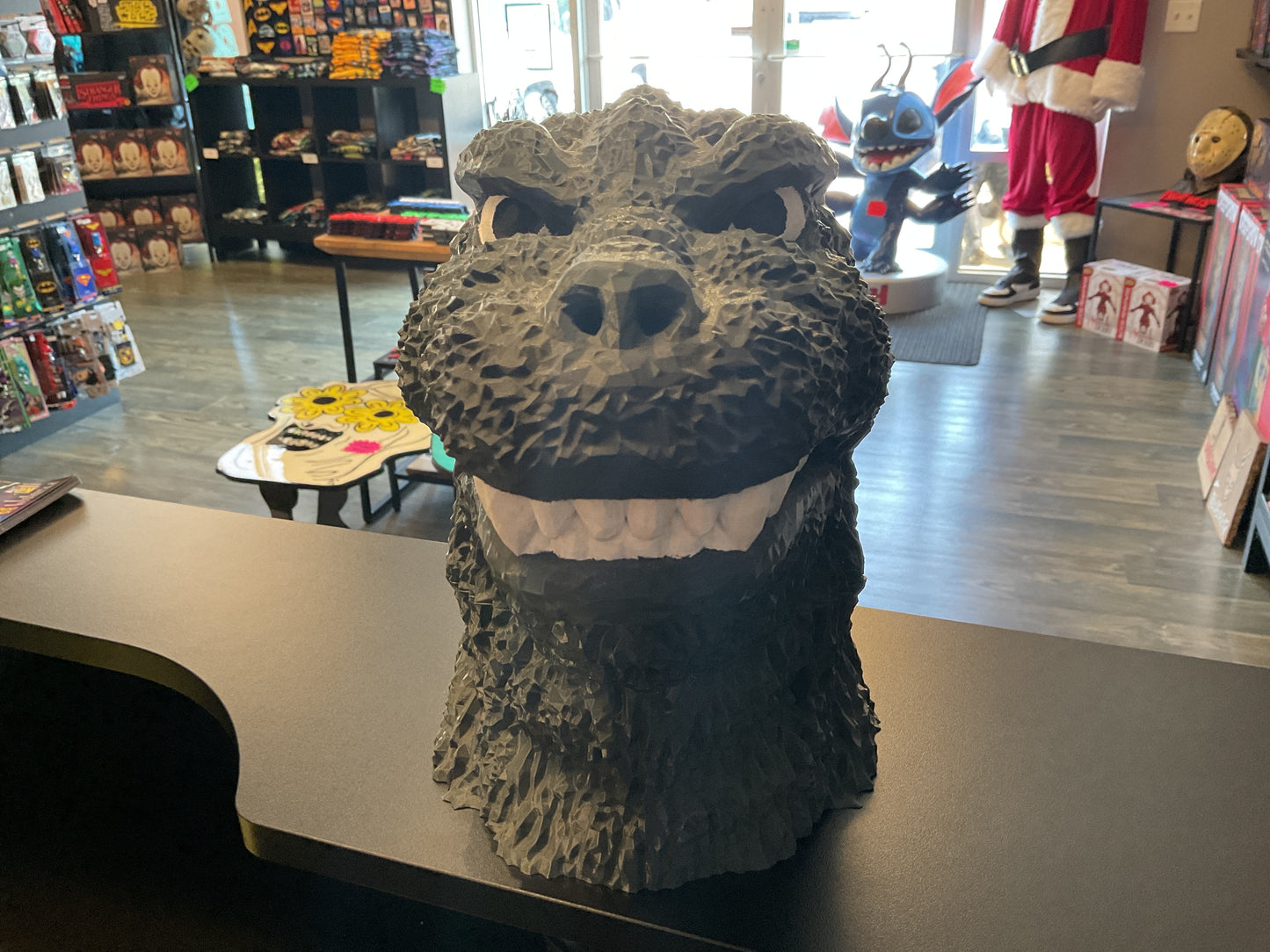 3D PRINTED GODZILLA BUST