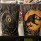 Jurassic World Dominion AMC Theaters Metal Popcorn Bucket 2021 Embossed