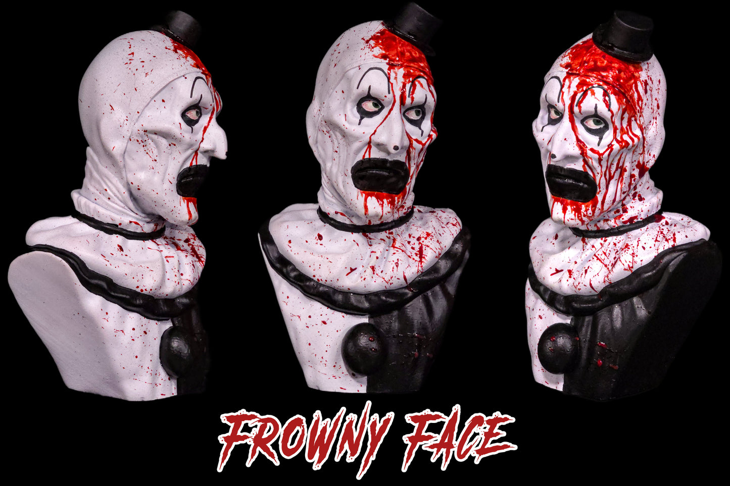 BUSTS - 6 in. ART THE CLOWN BLODDY FROWN VERSION
