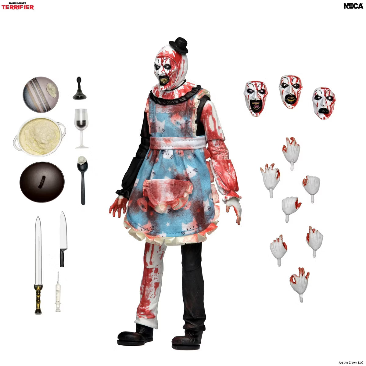 Terrifier 2 7" Scale Action Figure Ultimate Thanksgiving Art the Clown