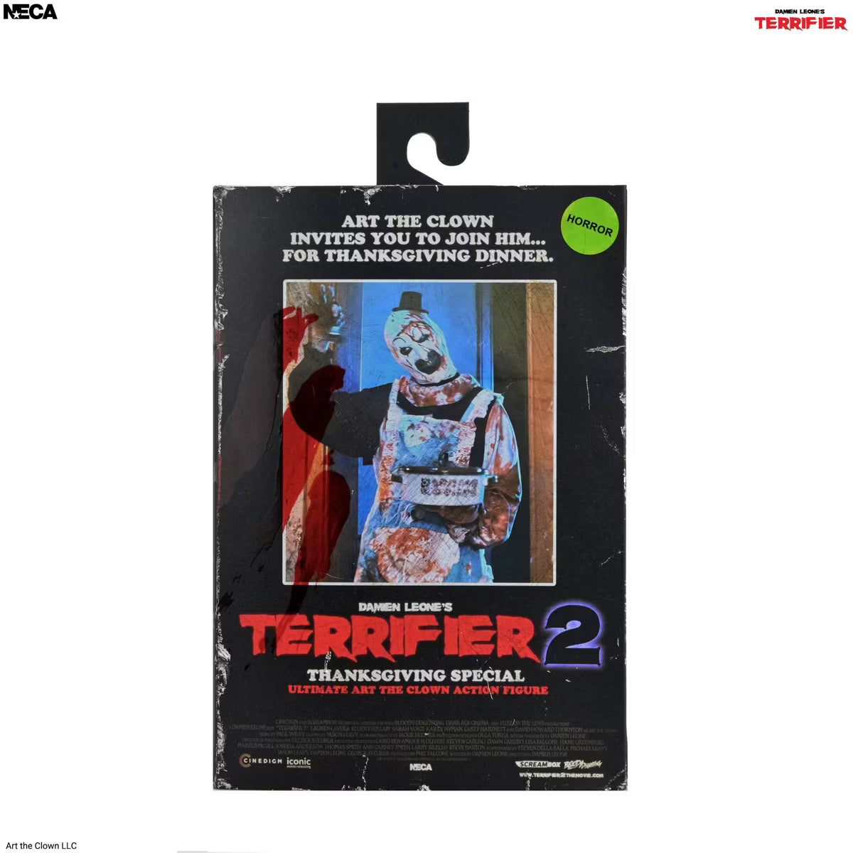 Terrifier 2 7" Scale Action Figure Ultimate Thanksgiving Art the Clown
