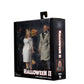 NECA Halloween 2 Retro Action Figure Doctor Loomis & Laurie Strode 2 Pack