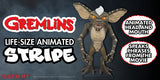 Gemmy Stripe Gremlin 3.5 ft LED Halloween Animatronic