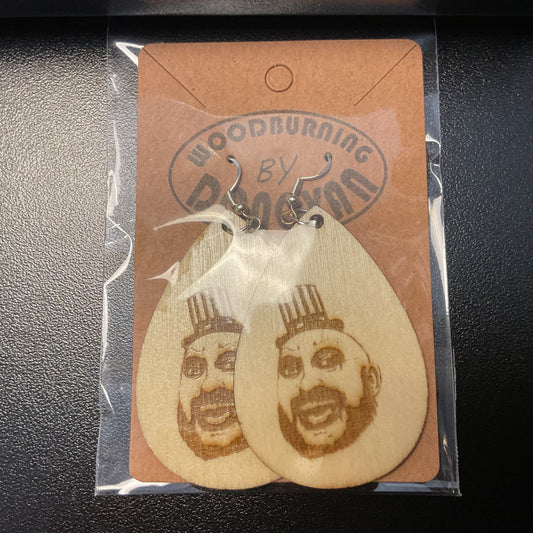 EARRINGS - Captain Spaulding "The Devil's Rejects" Earrings