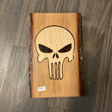 "The Punisher" Movie Wood-burned Wall Hanger