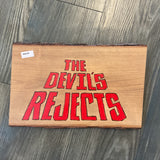 "The Devil's Rejects" Movie Logo Wood-burned Wall Hanger