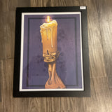 FRAMED PRINTS - "Candle Burn" Framed Print
