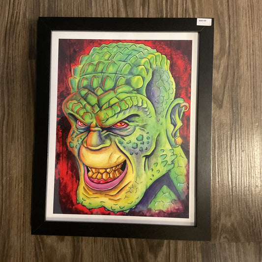 FRAMED PRINTS - Killer Croc "DC Comics" Framed Print