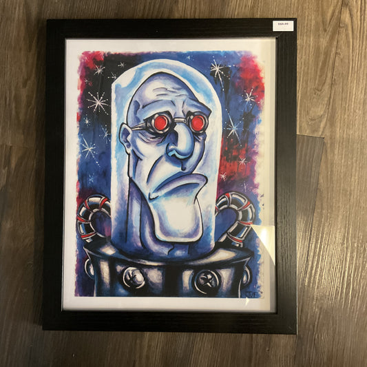FRAMED PRINTS - Mr. Freeze "DC Comics" Framed Print