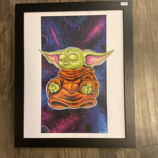 FRAMED PRINTS - Grogu "The Mandalorian" Framed Print